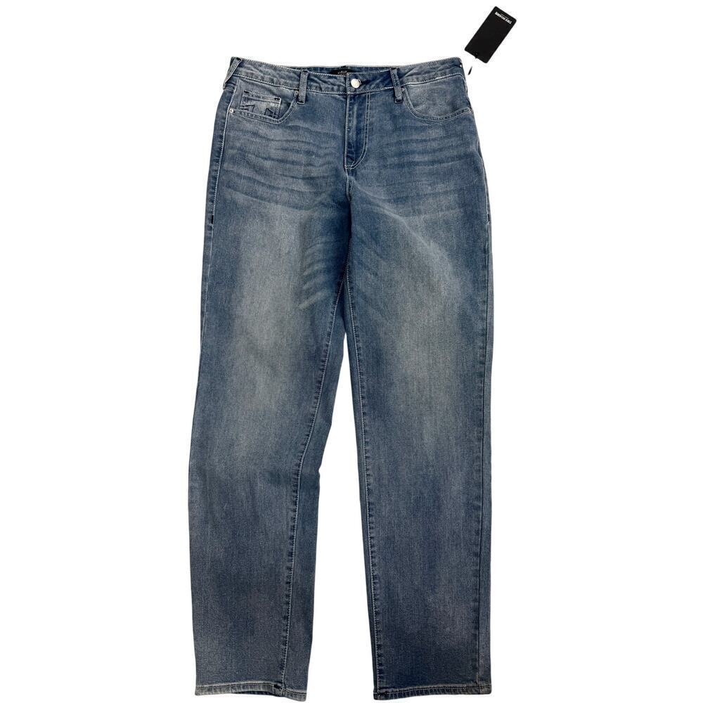 True Religion NWT 32x34 Sarah High Rise Straight Jeans